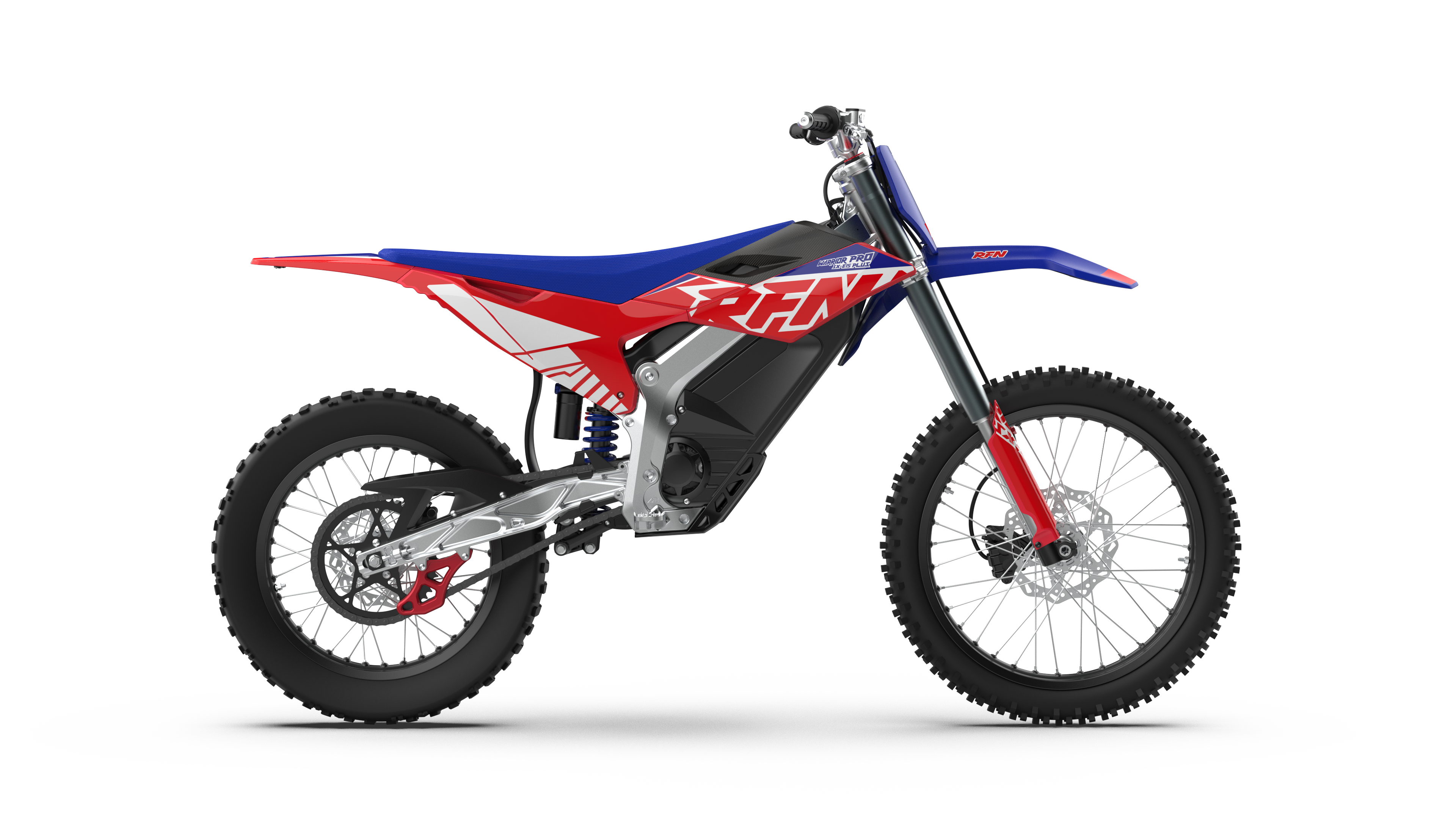 2026 RFN Warrior Pro SX-E15 Plus Electric Dirt Bike - 61 MPH Off