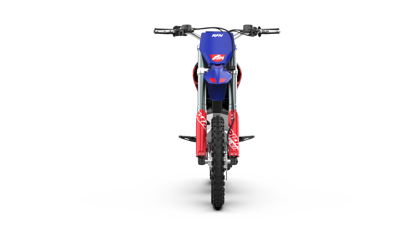 2026 RFN Warrior Youth SX-E8 - 60v 8kw Electric Dirt Bike