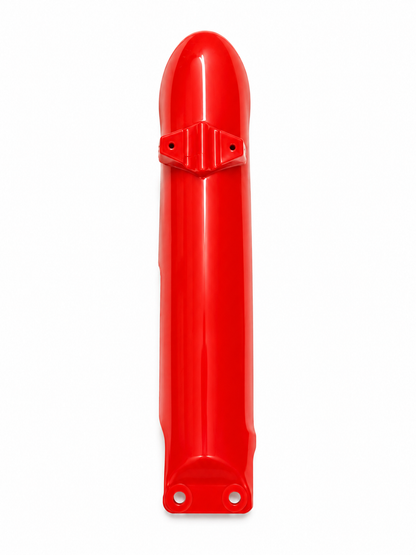 Red Front Shock Plastic Cover Left For RFN Warrior Kids SX-E5