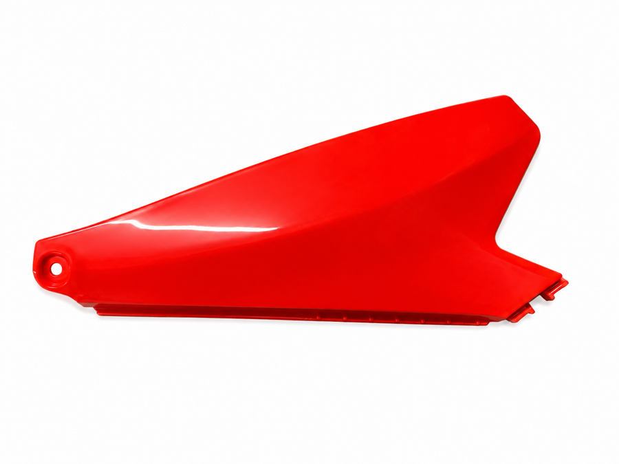 Red Left Rear Side Plate For RFN Warrior Kids SX-E5