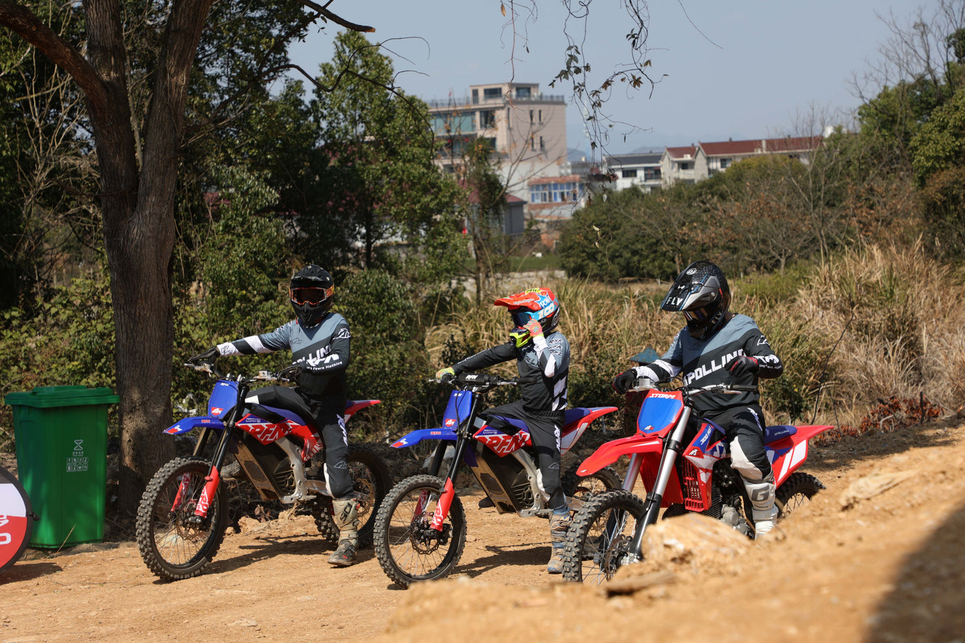 An RFN electric dirt bike size for every rider in the family