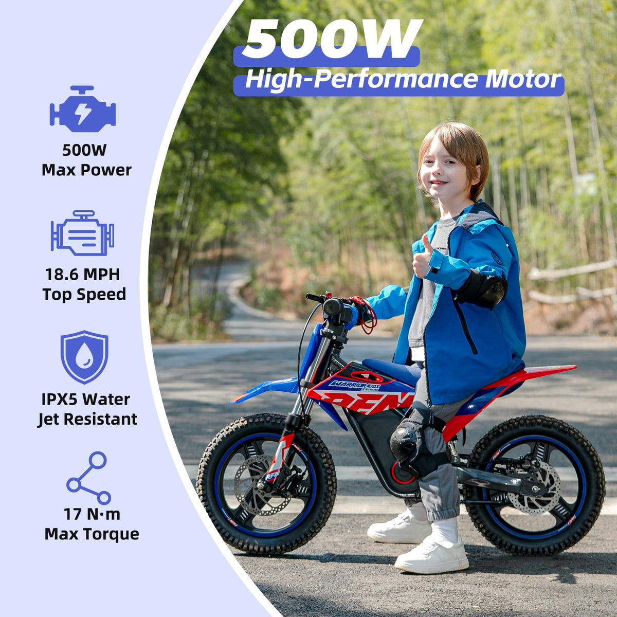 RFN SX-E350 electric dirt bike — feature image 2